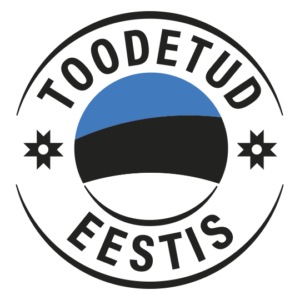 Toodetud eesti logo